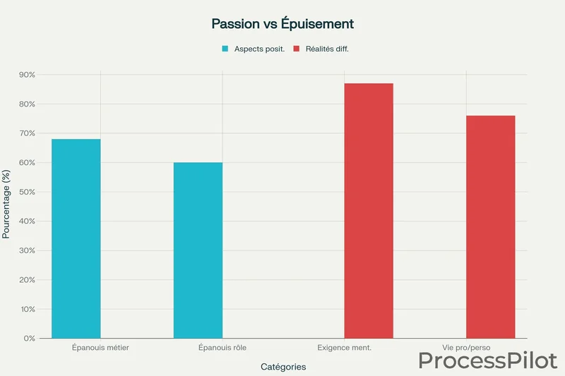Paradoxe artisans : passion et épuisement